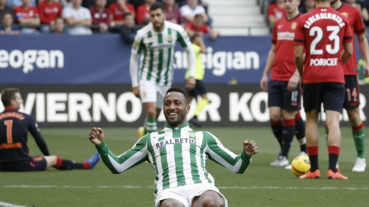 Dura Derrota de Osasuna en el Sadar ante el Real Betis: La Primera de la Temporada