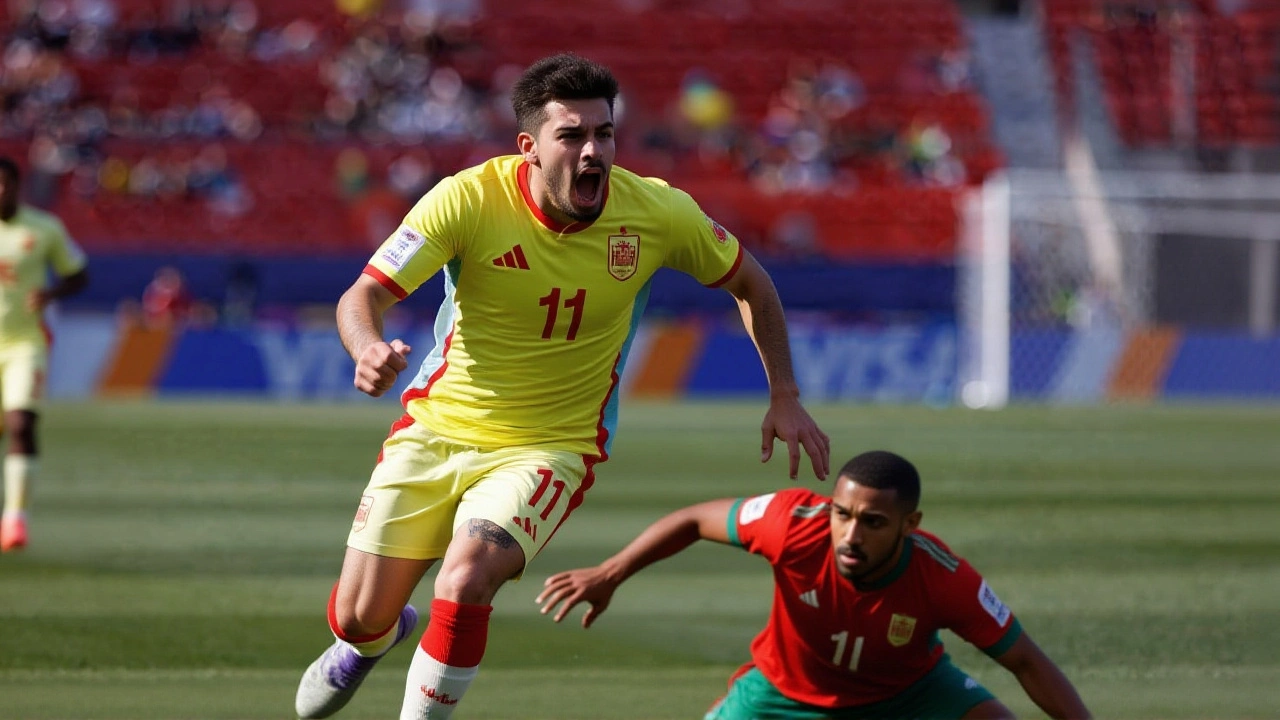 Marruecos Sub20 vence 2-0 a España y se abre paso a octavos en Chile