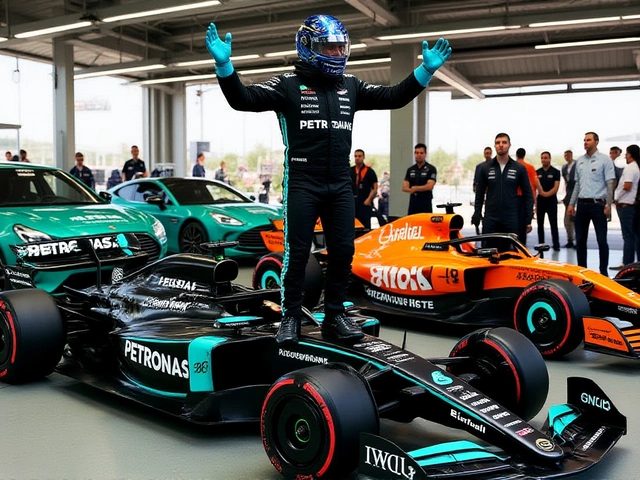 George Russell lidera la clasificación del GP de Singapur 2025 y la TV mexicana se reestructura