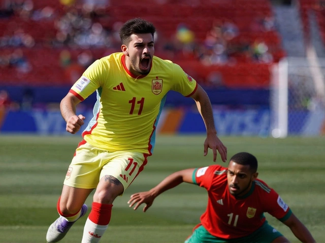 Marruecos Sub20 vence 2-0 a España y se abre paso a octavos en Chile